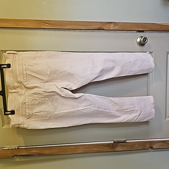 LOFT Pink boyfriend Jeans size 32/14 - Picture 2 of 4